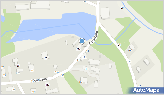 Włynkówko, Słoneczna, 27d, mapa Włynkówko