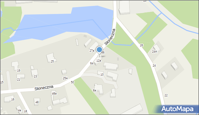 Włynkówko, Słoneczna, 66, mapa Włynkówko