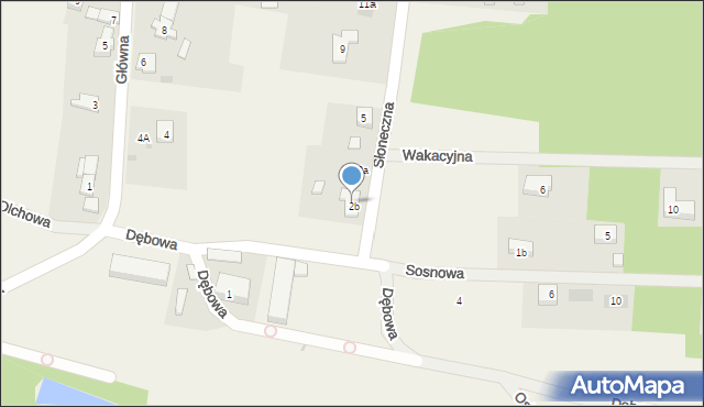 Wojnowice, Słoneczna, 3, mapa Wojnowice