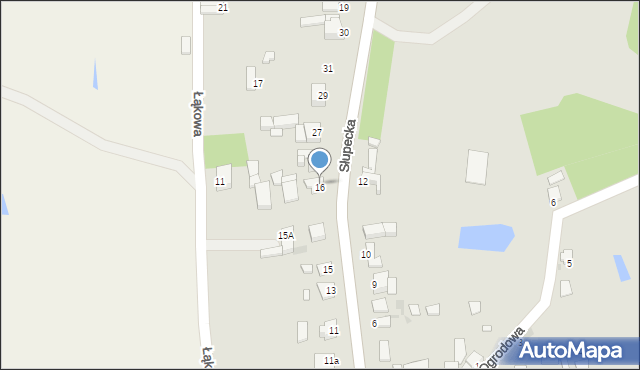 Zagórów, Słupecka, 23, mapa Zagórów