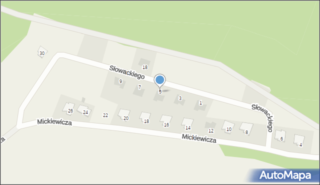 Zamek Bierzgłowski, Słowackiego Juliusza, 5, mapa Zamek Bierzgłowski