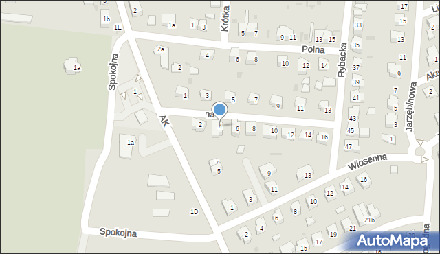 Żarów, Słoneczna, 4, mapa Żarów