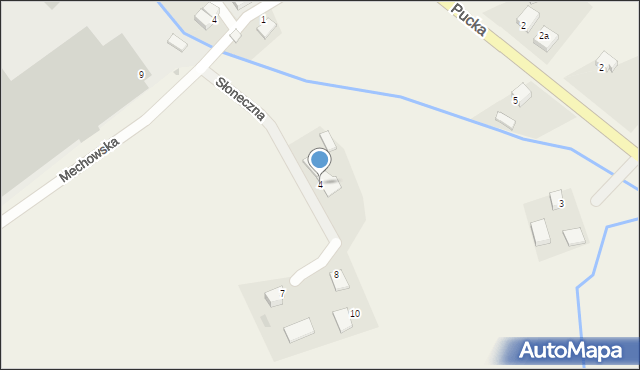 Zdrada, Słoneczna, 4, mapa Zdrada