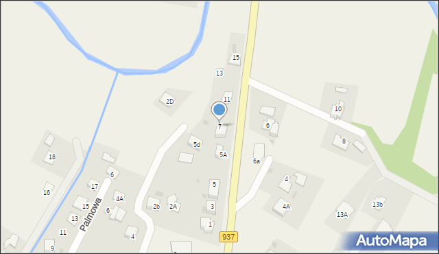 Zebrzydowice, Słowackiego Juliusza, 7, mapa Zebrzydowice