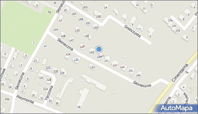 Zgorzelec, Słoneczna, 14H, mapa Zgorzelec