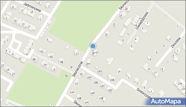Zgorzelec, Słoneczna, 18, mapa Zgorzelec