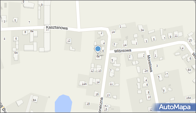 Złotniki Kujawskie, Słoneczna, 6a, mapa Złotniki Kujawskie
