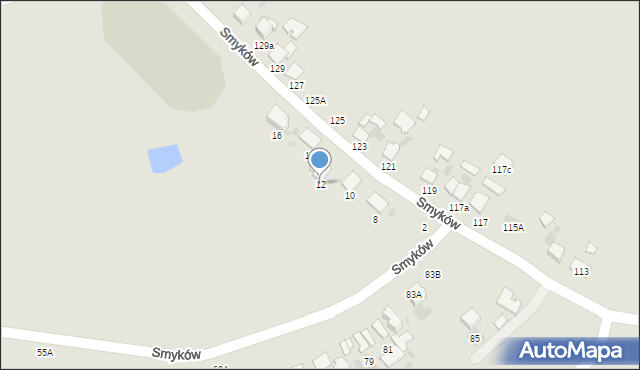 Bochnia, Smyków, 12, mapa Bochni