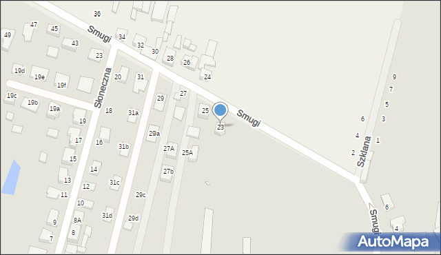 Buk, Smugi, 23, mapa Buk