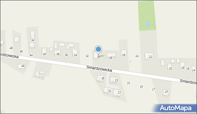 Cianowice, Smardzowicka, 30, mapa Cianowice