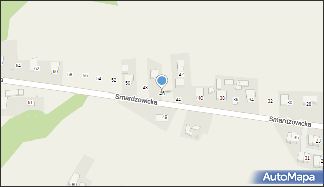 Cianowice, Smardzowicka, 46, mapa Cianowice