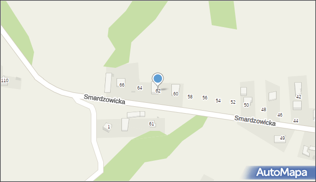 Cianowice, Smardzowicka, 62, mapa Cianowice