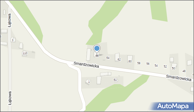 Cianowice, Smardzowicka, 66, mapa Cianowice