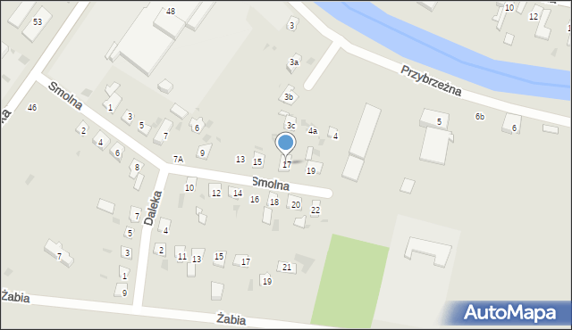 Gdańsk, Smolna, 17, mapa Gdańska