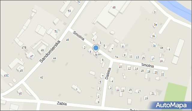 Gdańsk, Smolna, 6, mapa Gdańska