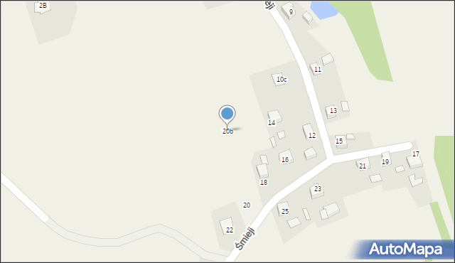 Gogołowa, Śmieji, 20b, mapa Gogołowa