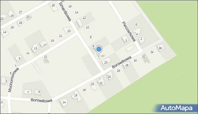 Łopuchowo, Smardzowa, 4, mapa Łopuchowo