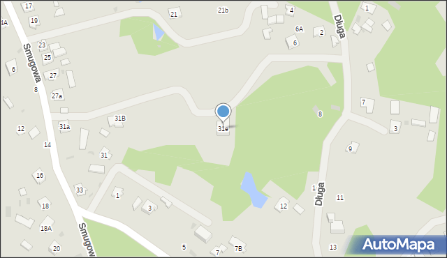 Nowa Dęba, Smugowa, 31e, mapa Nowa Dęba