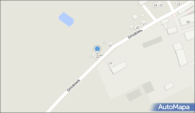 Piotrków Kujawski, Smołowa, 11, mapa Piotrków Kujawski