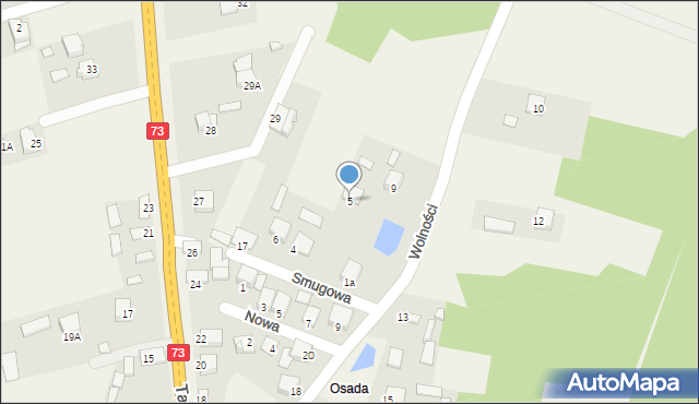 Piotrkowice, Smugowa, 5, mapa Piotrkowice