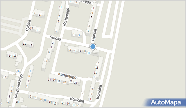 Prudnik, Smolki Alojzego, 12, mapa Prudnik