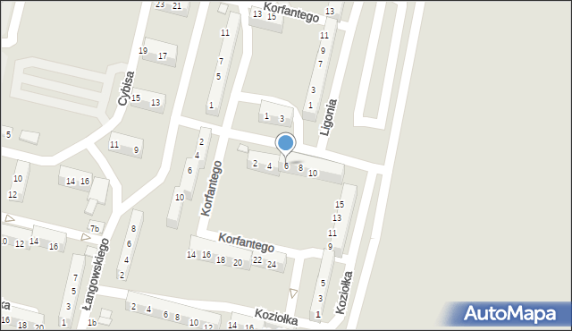 Prudnik, Smolki Alojzego, 6, mapa Prudnik