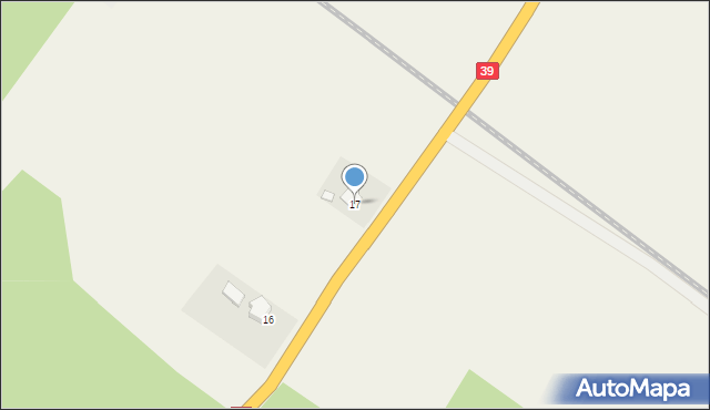 Rogalice, Smolarnik, 17, mapa Rogalice