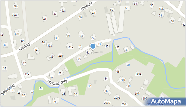 Rzeszów, Smosarskiej Jadwigi, 31a, mapa Rzeszów