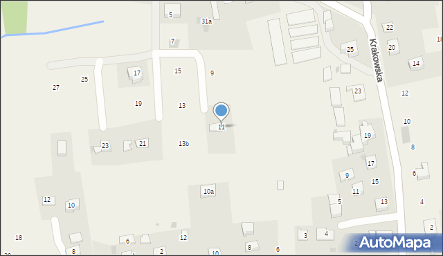 Siepraw, Smyków, 11, mapa Siepraw