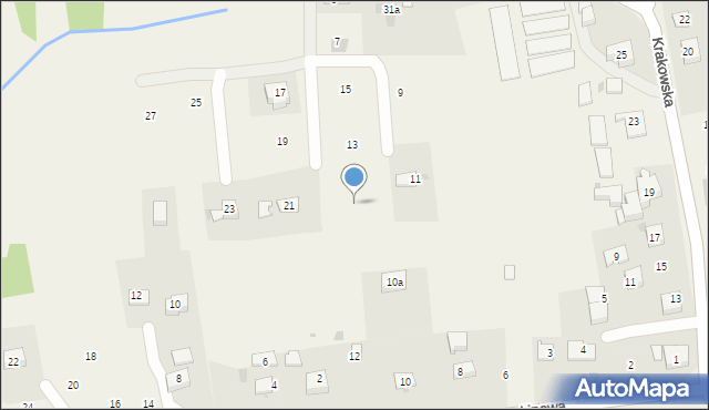 Siepraw, Smyków, 13b, mapa Siepraw