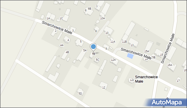 Smarchowice Małe, Smarchowice Małe, 5B, mapa Smarchowice Małe