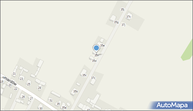 Smardów, Smardów, 35h, mapa Smardów