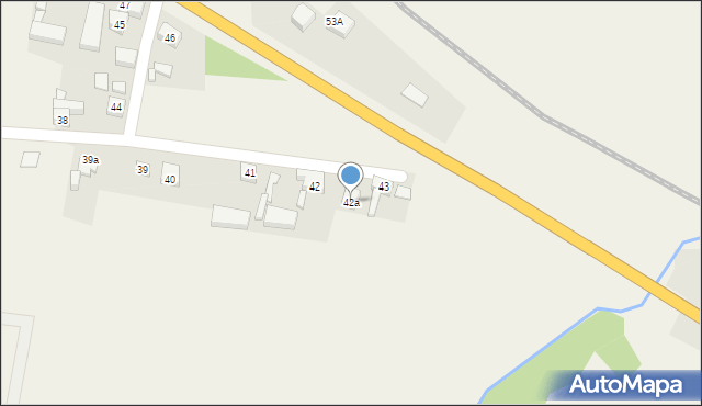 Smardzew, Smardzew, 42a, mapa Smardzew