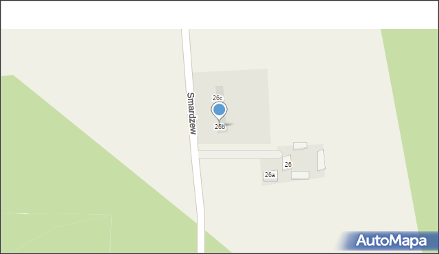 Smardzew, Smardzew, 26b, mapa Smardzew