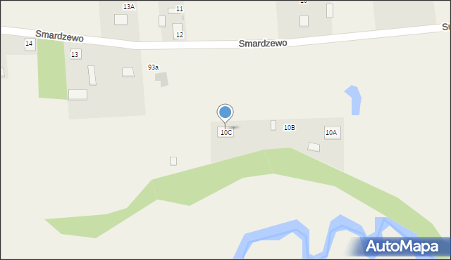 Smardzewo, Smardzewo, 93, mapa Smardzewo