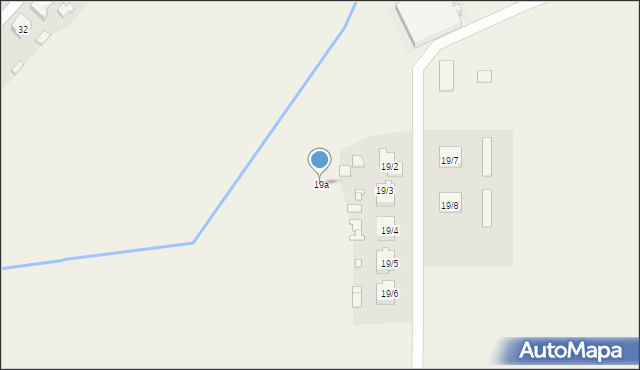 Smardzewo, Smardzewo, 19a, mapa Smardzewo