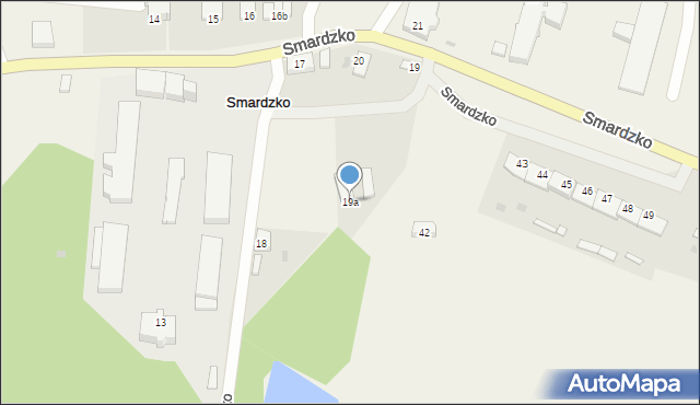 Smardzko, Smardzko, 19a, mapa Smardzko