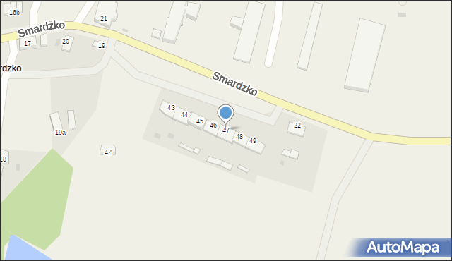 Smardzko, Smardzko, 47, mapa Smardzko