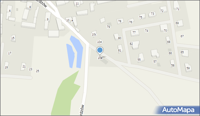 Smardzów, Smardzów, 10e, mapa Smardzów