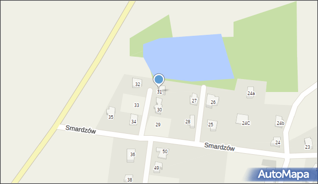 Smardzów, Smardzów, 31, mapa Smardzów