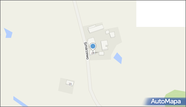 Smarzewo, Smarzewo, 13, mapa Smarzewo