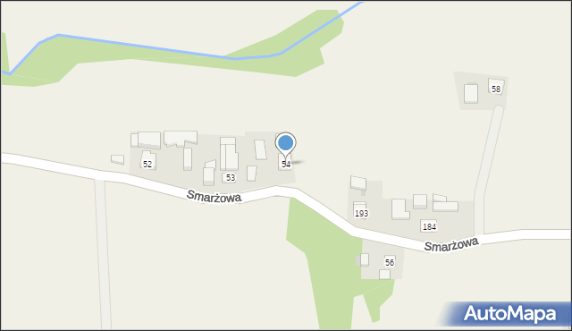 Smarżowa, Smarżowa, 54, mapa Smarżowa