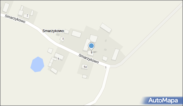 Smarzykowo, Smarzykowo, 6, mapa Smarzykowo