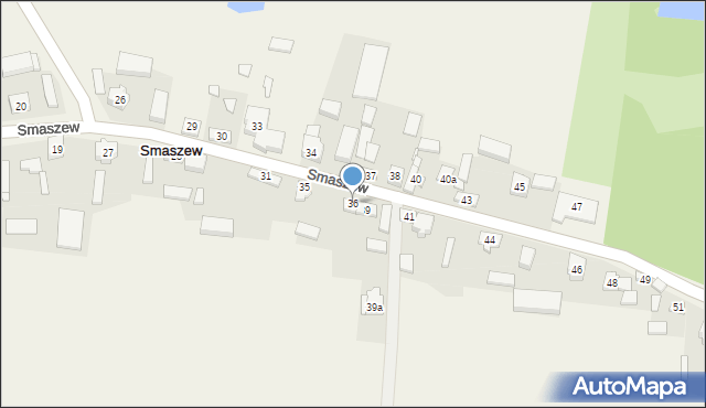 Smaszew, Smaszew, 36, mapa Smaszew