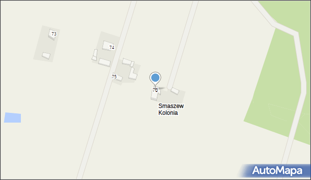 Smaszew, Smaszew, 76, mapa Smaszew