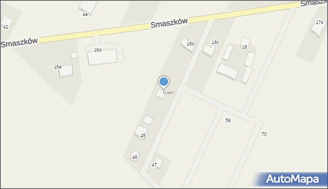 Smaszków, Smaszków, 44, mapa Smaszków