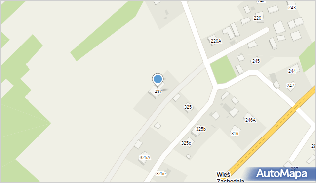 Smęgorzów, Smęgorzów, 287, mapa Smęgorzów