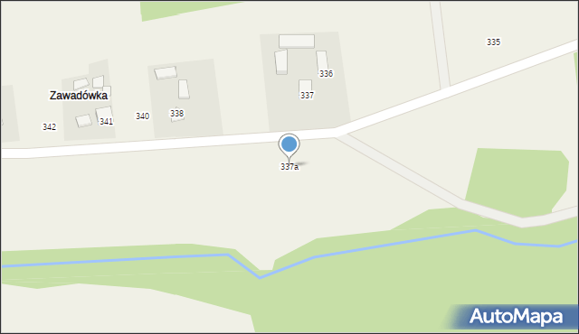 Smerdyna, Smerdyna, 337a, mapa Smerdyna