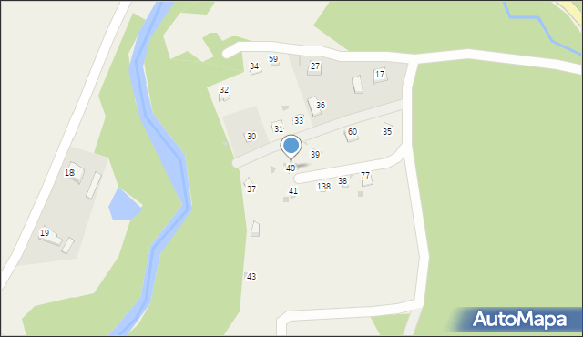 Smerek, Smerek, 40, mapa Smerek