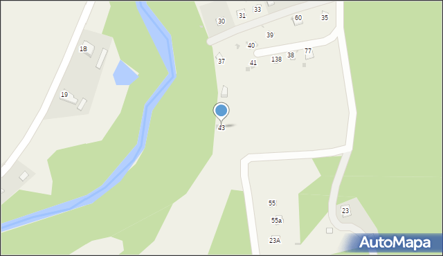 Smerek, Smerek, 43, mapa Smerek